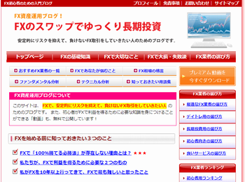 FX資産運用ブログ！FXのスワップでゆっくり長期投資