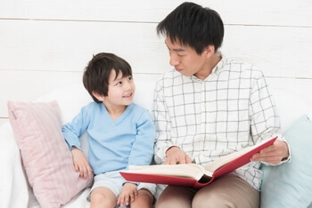 子どもが疑問に思ったことは、なんでも教えてあげる