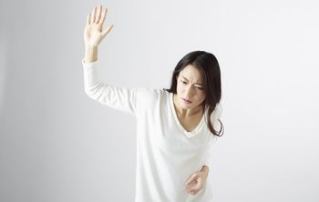 親から叩かれた回数はとても多かった